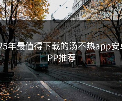 2025年最值得下载的汤不热app安卓APP推荐